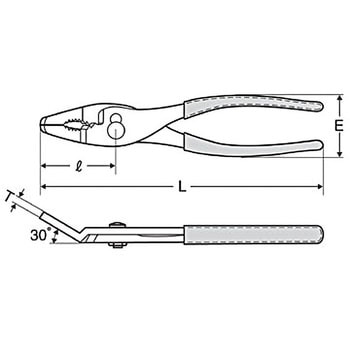 シンノーズプライヤ ベント ミトロイ