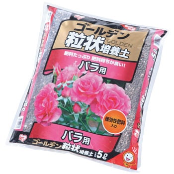 Grb Br5 ゴールデン粒状培養土バラ用 1セット 5l 4袋 アイリスオーヤマ 通販サイトmonotaro