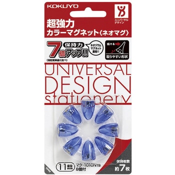 TANOSEE 超強力マグネットクリップ L ブルー 1個 ズレる TANOSEE 超強力マグネットクリップ L ブルー 1個 ズレる