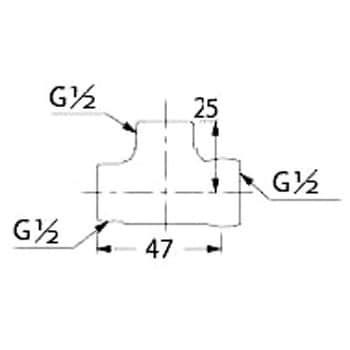 6462 片ナットフレキ用チーズ13 1個 カクダイ 【通販サイトMonotaRO】