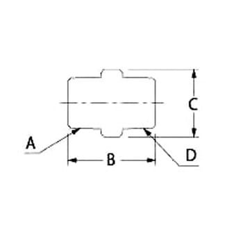 ニップル(クローム) カクダイ