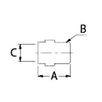 6182-13×12.7 フレキ接続銅管アダプター 1個 カクダイ 【通販サイト