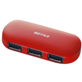 BSH4A01RD BUFFALO USB2.0Hub �Z���t&�o�X�p���[ 4�|�[�g BUFFALO(�o�b�t�@���[) 40497992