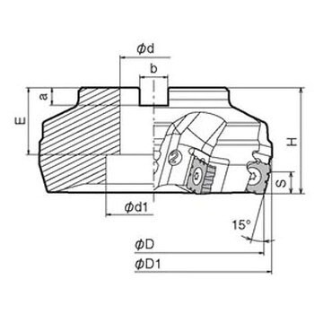 MSRS15160R-8T ホルダ 1個 京セラ 【通販サイトMonotaRO】