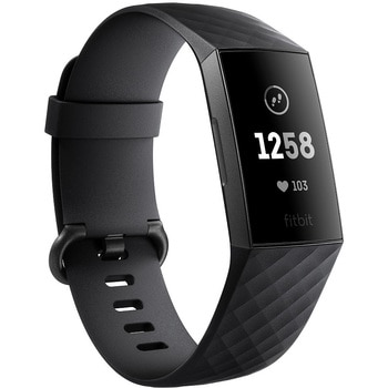 Fitbit　CHARGE3（チャージ3） スマートウォッチ 新品同様、装着はしていません。ベルトは黒の付属品と、写真のベルトも（別売品2000円位） フィットネストラッカー fitbit charge 3の通販