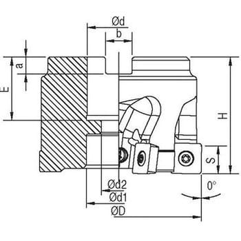 MSRS90100R-1-6T ホルダ 1個 京セラ 【通販サイトMonotaRO】