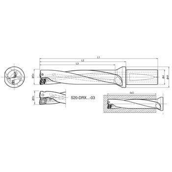 京セラ ドリル用ホルダ SF25-DRA180M-1.5 数量：1（1240458） | pcpmarketresearch.com