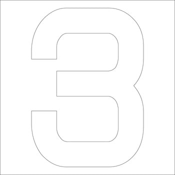 カッティングステッカー 白 グリーンクロス