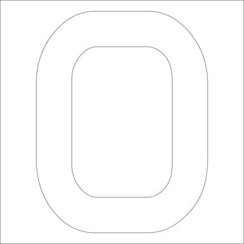 カッティングステッカー 白 グリーンクロス