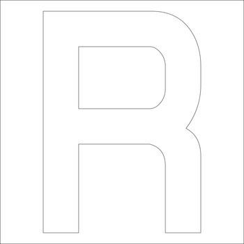 カッティングステッカー 白 グリーンクロス