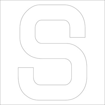 カッティングステッカー 白 グリーンクロス