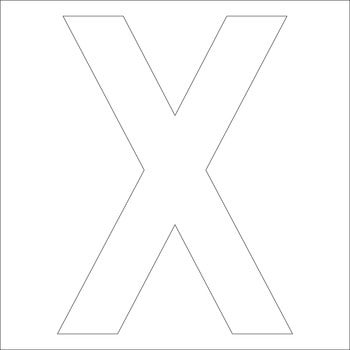 カッティングステッカー 白 グリーンクロス