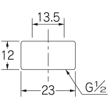 止水栓フクロナット13 カクダイ