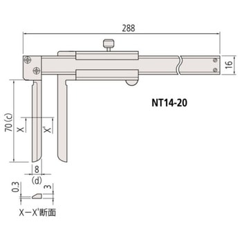 インサイドノギス Mitutoyo(ミツトヨ)