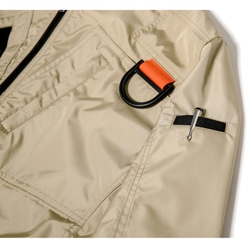 空調服TM チタン加工ハーネス対応ブルゾン  XE98103 (服のみ) ジーベック