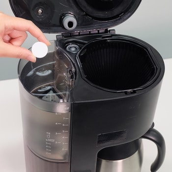 らくハピ コーヒーメーカー・自動製氷機の洗浄除菌剤 アース製薬 弱