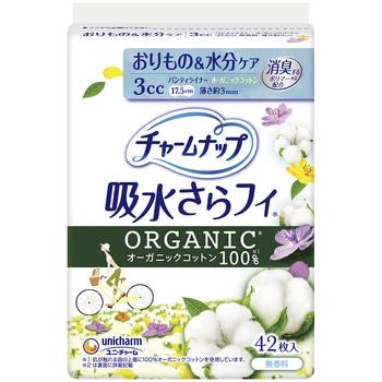 チャームナップ吸水さらフィ オーガニックコットン  レギュラーパック - ユニ・チャーム