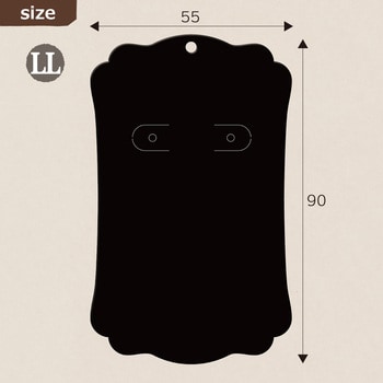 19-2630 ピアス・イヤリング専用台紙 1冊(16枚) ササガワ(ORIGINAL