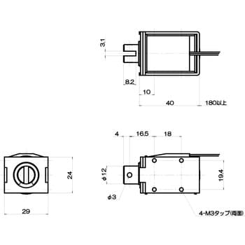 CE12401280 ヘラクレスソレノイド CE1240 1個 タカハ機工 【通販モノタロウ】