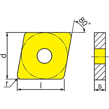 CNMA 120412 IC5005 チップ CNMA 1箱(10個) イスカル 【通販サイト