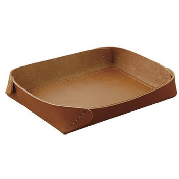 makeU #4 Leather Tray レザートレイ キャメル 1個 SEIWA(誠和) 【通販