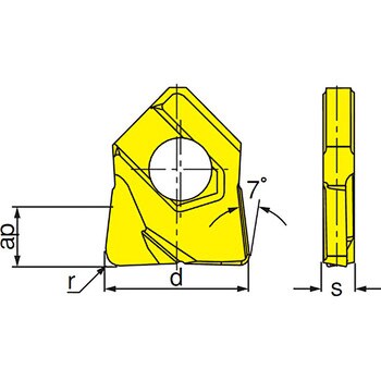 HTR D200-R2.0-QF IC908 チップ HTR 1箱(10個) イスカル 【通販サイト