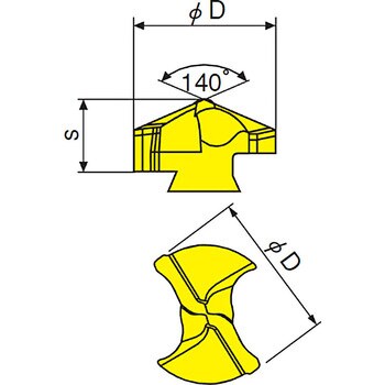 チップ IDI イスカル 先端交換式ヘッド 【通販モノタロウ】