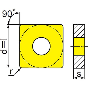 SNMG 090308-TF IC9250 チップ SNMG-TF 1箱(10個) イスカル 【通販