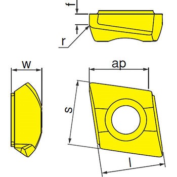 チップ T290LNMT イスカル