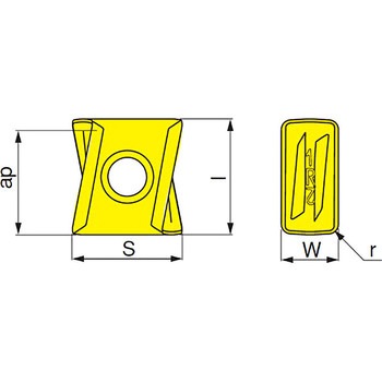 チップ T490 LNAR イスカル
