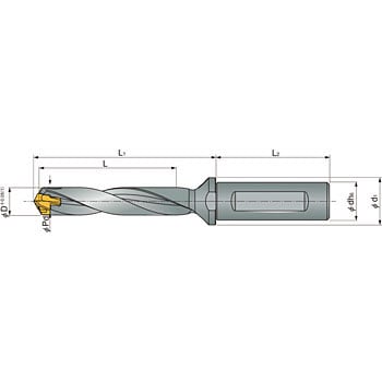 DCN 200-100-25R-5D ホルダ DCN 1個 イスカル 【通販サイトMonotaRO】