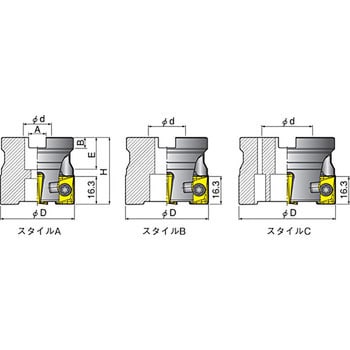 H490 F90AX D125-7-40-17 ホルダ 1個 イスカル 【通販サイトMonotaRO】