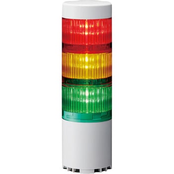USB制御積層信号灯 赤黄緑 パトライト(PATLITE) 積層信号灯 【通販モノタロウ】 LR6-3USBW-RYG