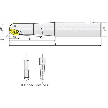 BCM D12-A-C12 カッター 1個 イスカル 【通販サイトMonotaRO】