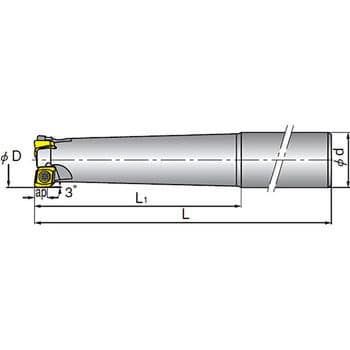 E93CN D20-3-L160-C20-07 カッター 1個 イスカル 【通販サイトMonotaRO】