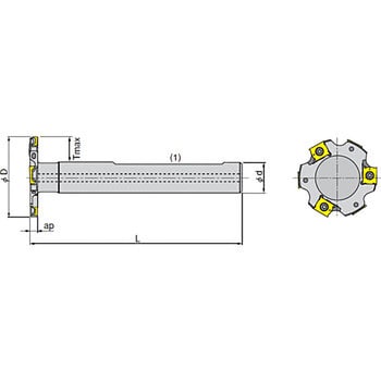 ETS D063-05-W20-LN08 カッター 1個 イスカル 【通販サイトMonotaRO】