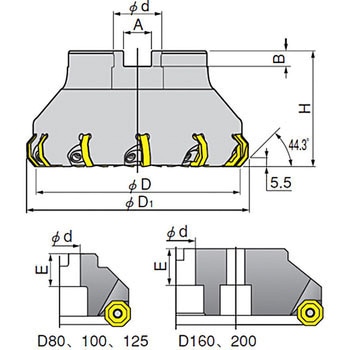 カッター F45 - イスカル