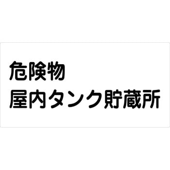 危険物標識ヨコ マグネット仕様 グリーンクロス