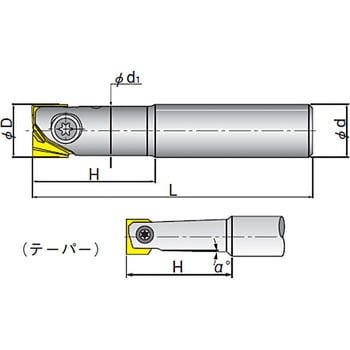 HCE D20-D-L200-C25 カッター HCE 1個 イスカル 【通販サイトMonotaRO】