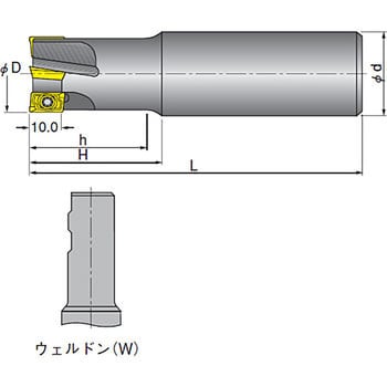 イスカル ヘリ2000 エンドミル HM90 E90A HM90 E90A-D32-5-C32-C