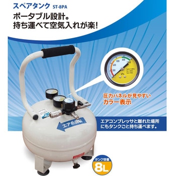 スペアタンク 8L パオック