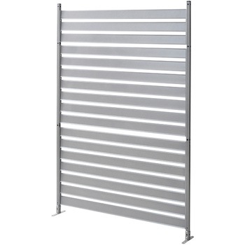 KABF-1218(GY) �t�F���X ��90/120cm ����79/149/180cm �A���~�� YAMAZEN(�R�P) �O���[�F  1�� 40735897