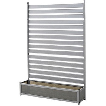 KAPF-1218(GY) �A���~ �v�����^�[�t�F���X ��90/120cm ����149/180cm YAMAZEN(�R�P) 40735958