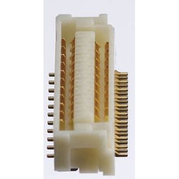 JST 基板ヘッダ， 21極， 2列， ストレート， 電線対基板 0.5mm SHLVシリーズ JST(日本圧着端子製造)