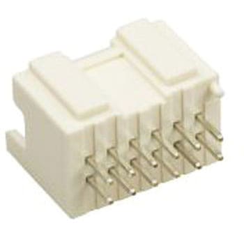 JST 基板ヘッダ， 12極， 2列， ストレート， 電線対基板 2mm PADシリーズ - JST(日本圧着端子製造)