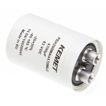 KEMET アルミ電解コンデンサ，ネジ端子 63V dc 4700μF KEMET