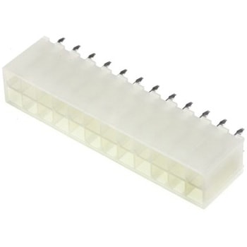 Molex 基板ヘッダ， 24極， 2列， ストレート， 電線対基板 4.2mm Mini-Fit Jrシリーズ 日本モレックス(molex)