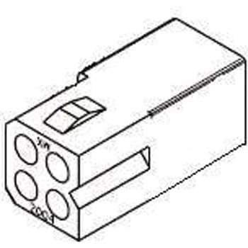 Molex コネクタハウジング メス 4極 2列 5.03mm STANDARD .093 日本モレックス(molex)