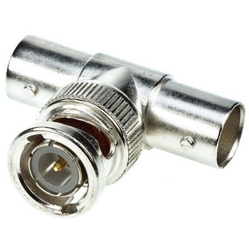 同軸 変換アダプタ Molex T型分岐 BNC ジャック - BNC - プラグ 同軸 ニッケル 日本モレックス(molex)