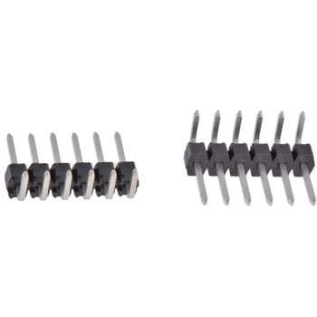 Molex ピンヘッダ， 6極， 1列， ライトアングル， 電線対基板 2.54mm C-GRID IIIシリーズ 日本モレックス(molex)